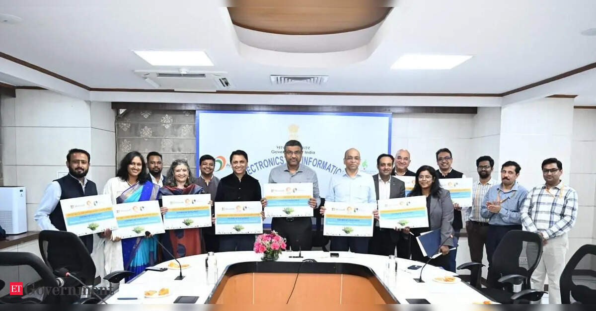 1M1B, Microsoft partner with MeitY startup hub to build AI-driven climate workforce