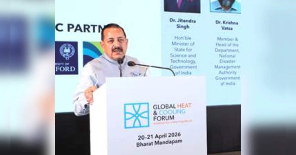 Rising temperatures linked to increasing health risks: Jitendra Singh