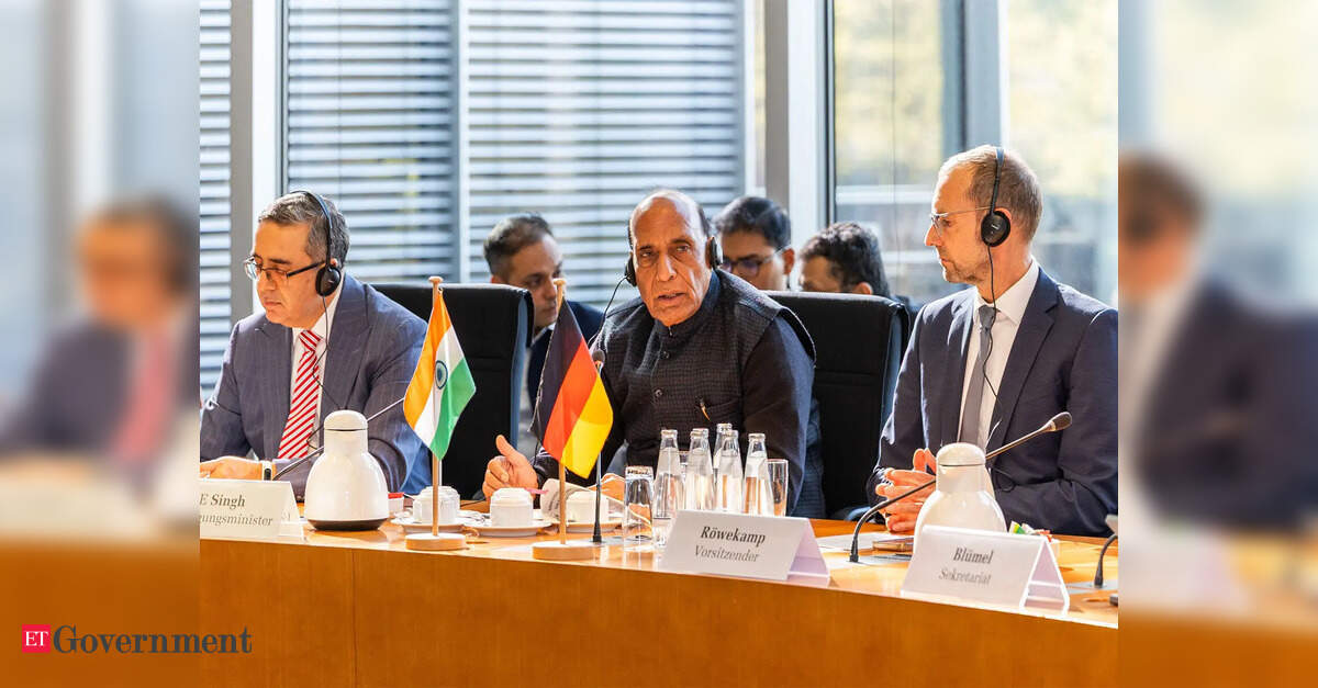 Defence Minister Rajnath Singh bats for stronger India-Germany ties in diaspora address