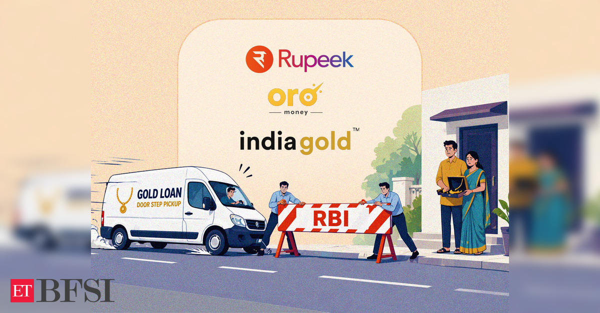 Gold loan fintech companies build own loan books as RBI tightens norms
