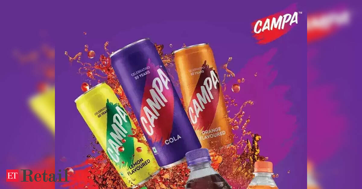 Campa becomes India’s 4th largest soft drink brand with ₹4,700 crore sales