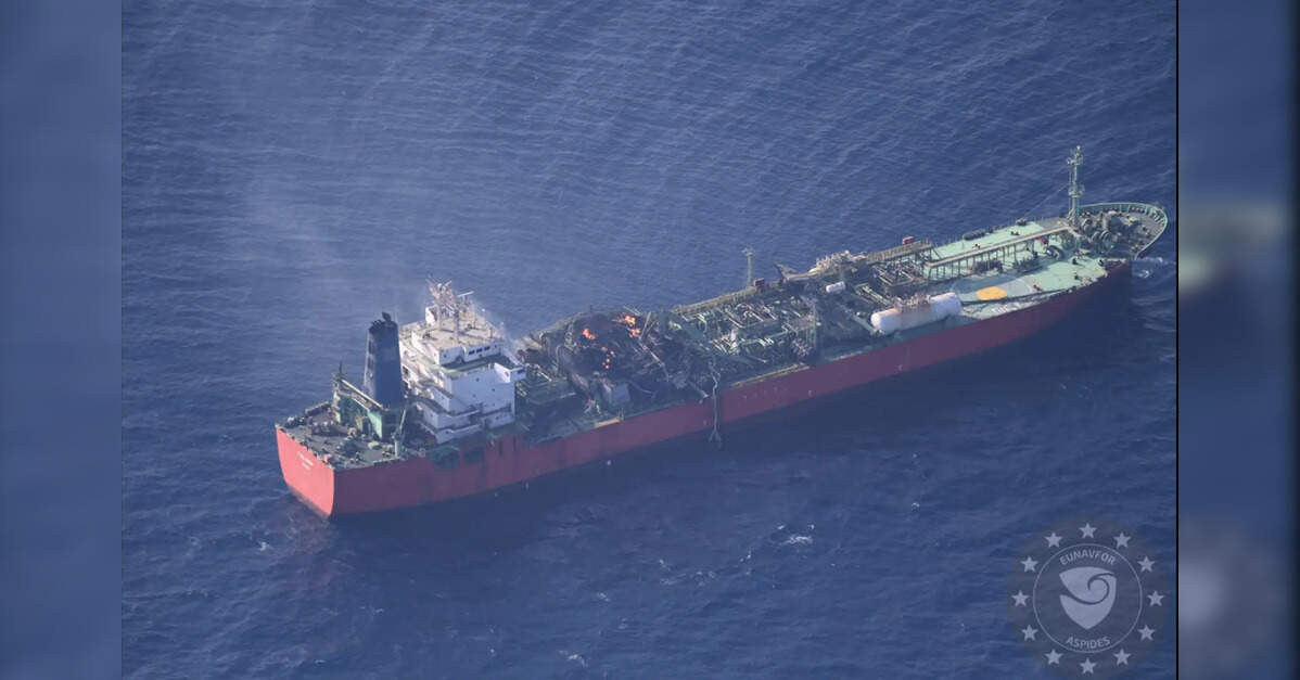 Japan-linked tanker crosses Strait of Hormuz for first time since War