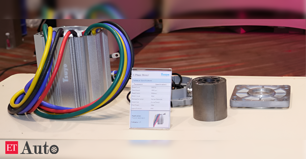 Tsuyo Manufacturing secures two EV motor patents; strengthens India’s powertrain R&amp;D capabilities