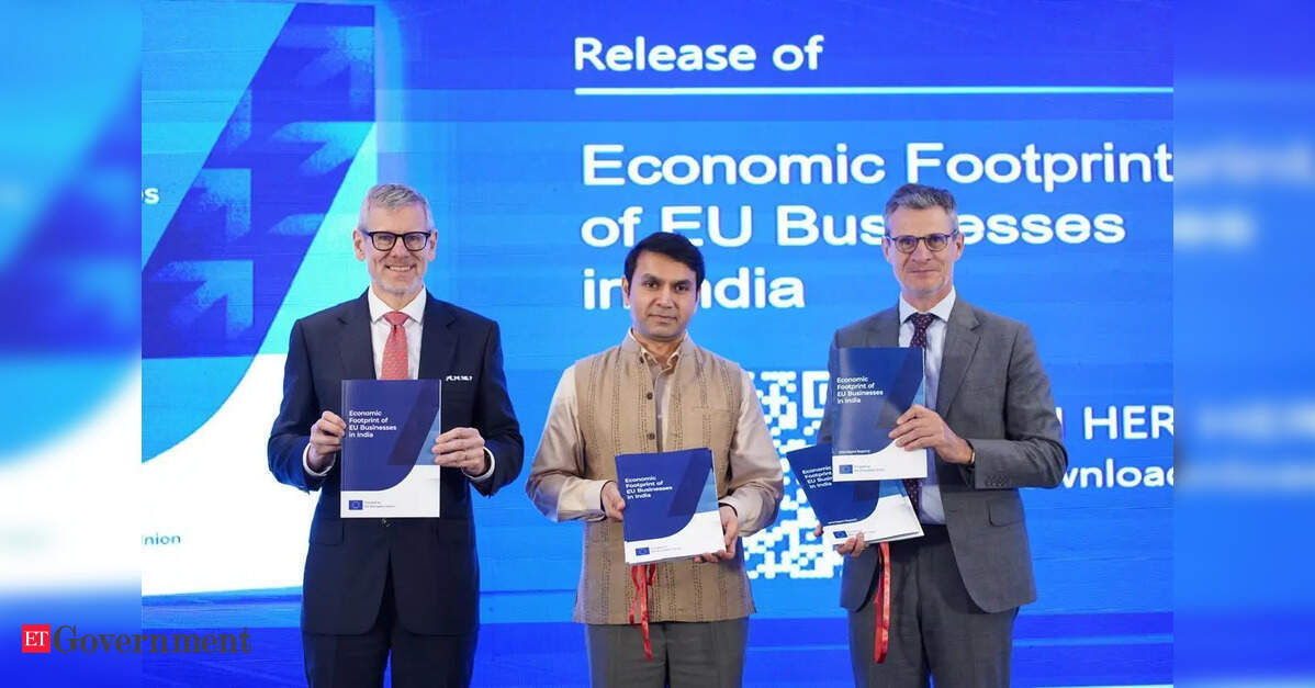 EU businesses deepen India presence with 6000 firms, €186 billion turnover, 6 million jobs