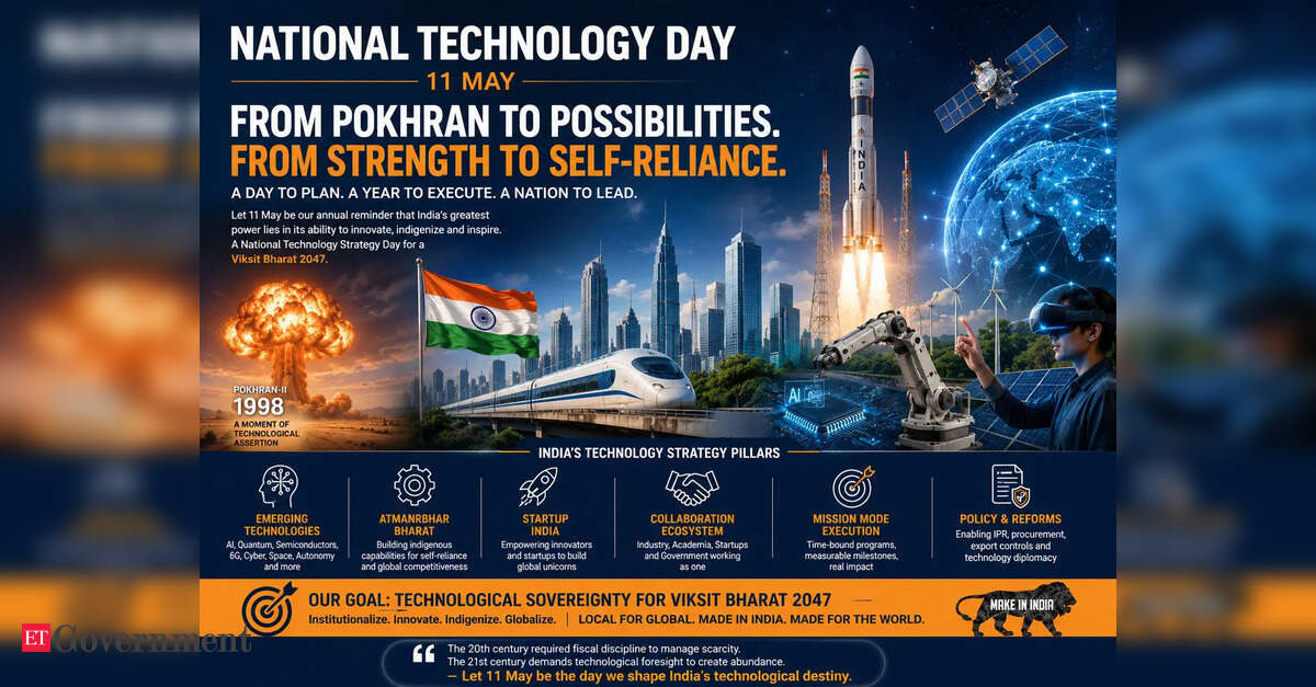 National Technology Day: Pokhran-II changed India in 1998 – May 11 can transform us again in the AI era