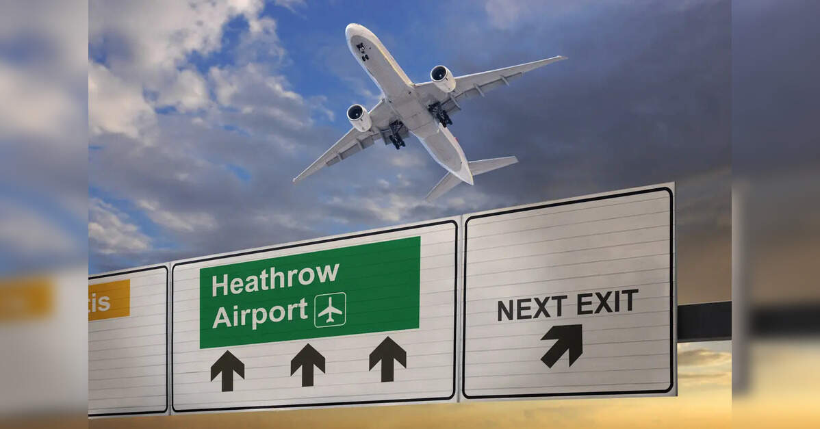 London Heathrow airport traffic dips due to Middle East war