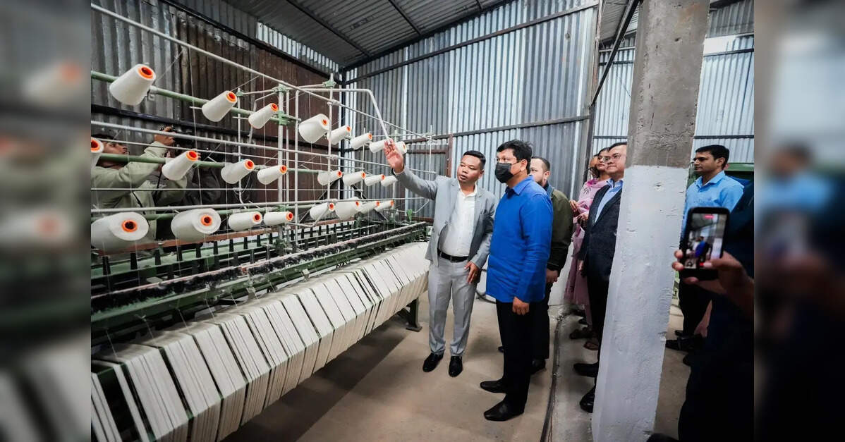 Meghalaya CM inaugurates Eri yarn manufacturing unit
