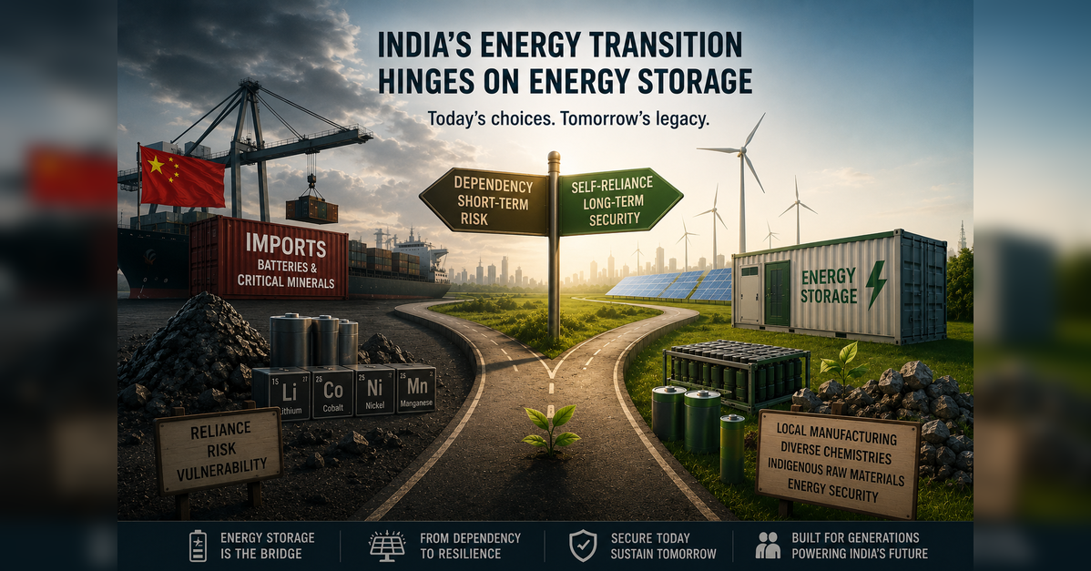 The battery trap: India’s next energy vulnerability is already taking shape