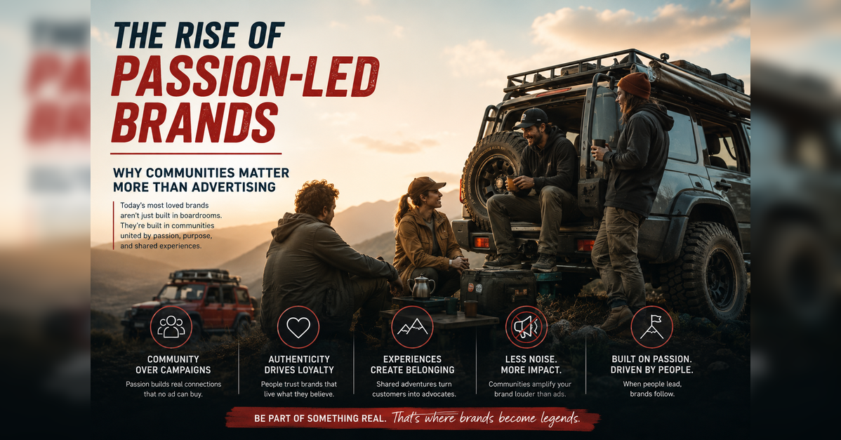 The Rise of Passion-Led Brands: Why Communities Matter More Than Advertising