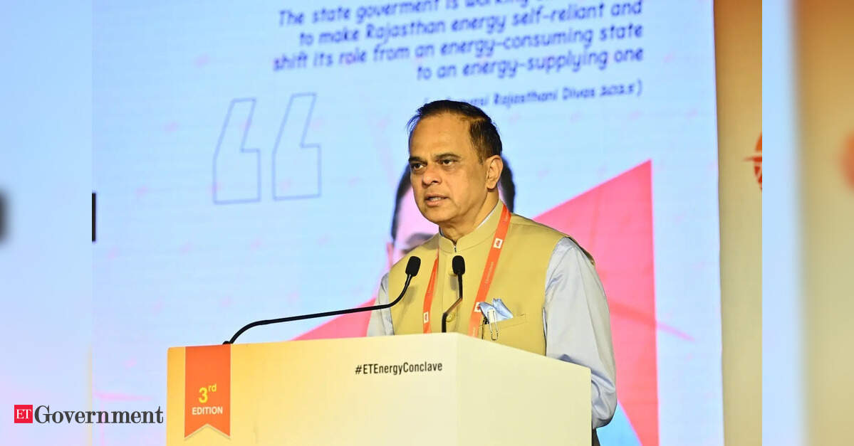 PM-KUSUM is turning Rajasthan’s farmers into clean energy producers: Chief Secretary V Srinivas