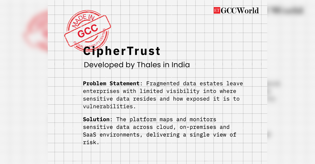 Made in GCC: Thales in India's CipherTrust