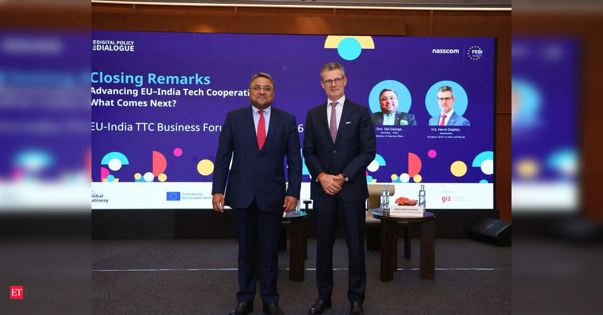 EU-India Tech Business Forum charts new path for digital cooperation, innovation, market access