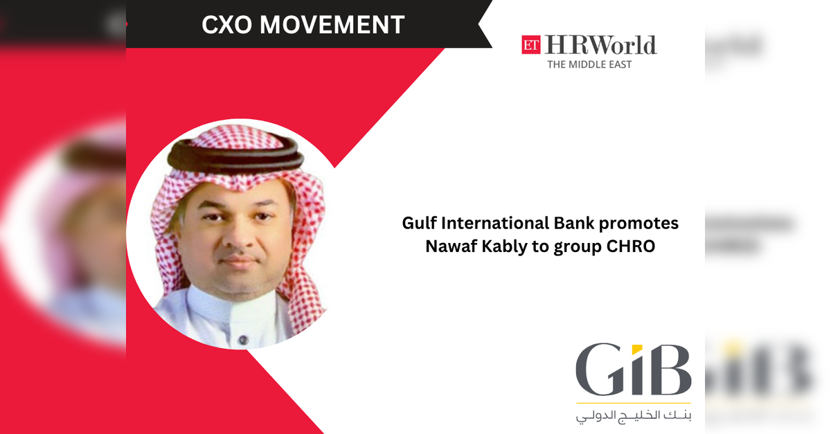 Gulf International Bank promotes Nawaf Kably to group chief human resources officer