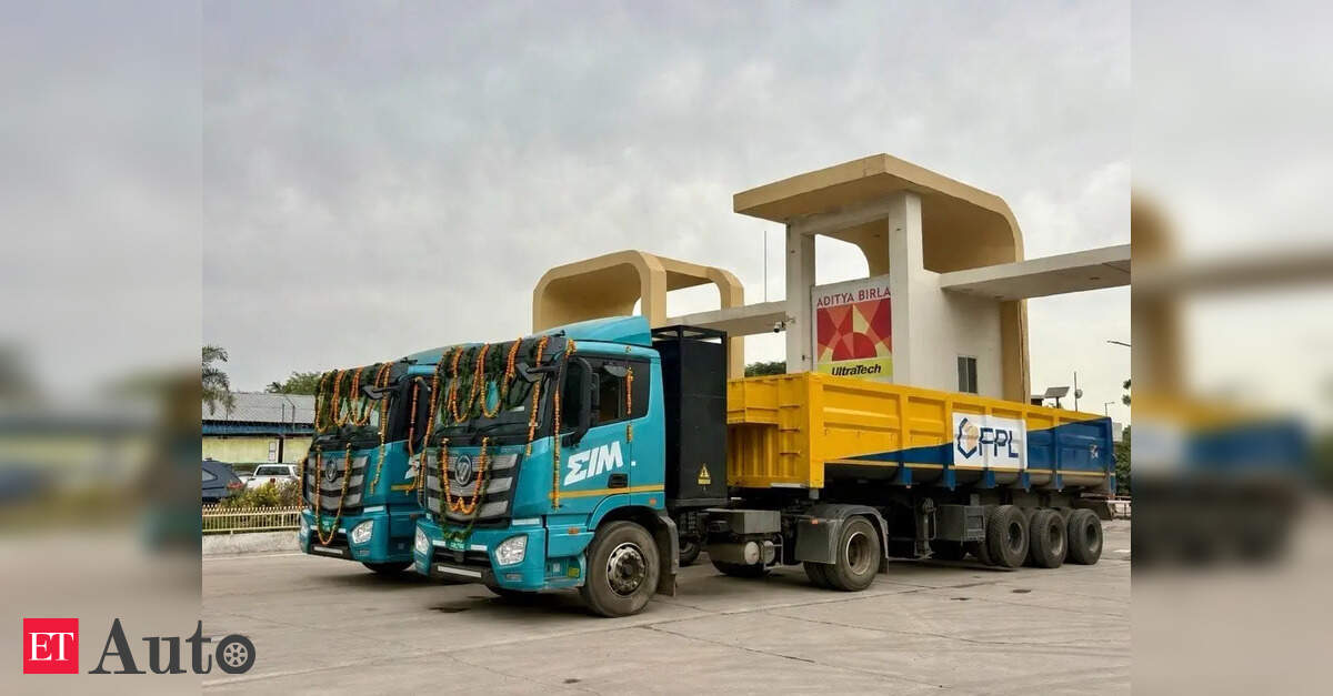 UltraTech deploys 45 e-trucks for clinker transportation in northern India