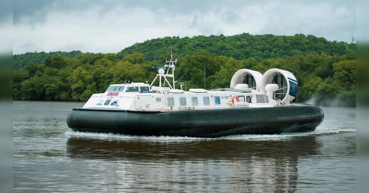 Chowgule Shipyard delivers India’s first indigenous hovercraft to Coast Guard