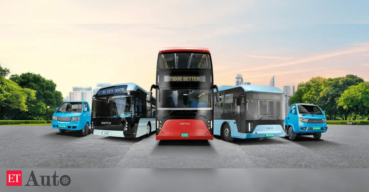 Switch Mobility showcases electric bus at Mauritius expo