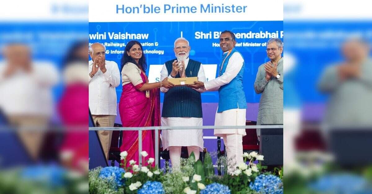 PM Modi inaugurates CG Semi’s Sanand OSAT facility, says semicon cluster being born in India