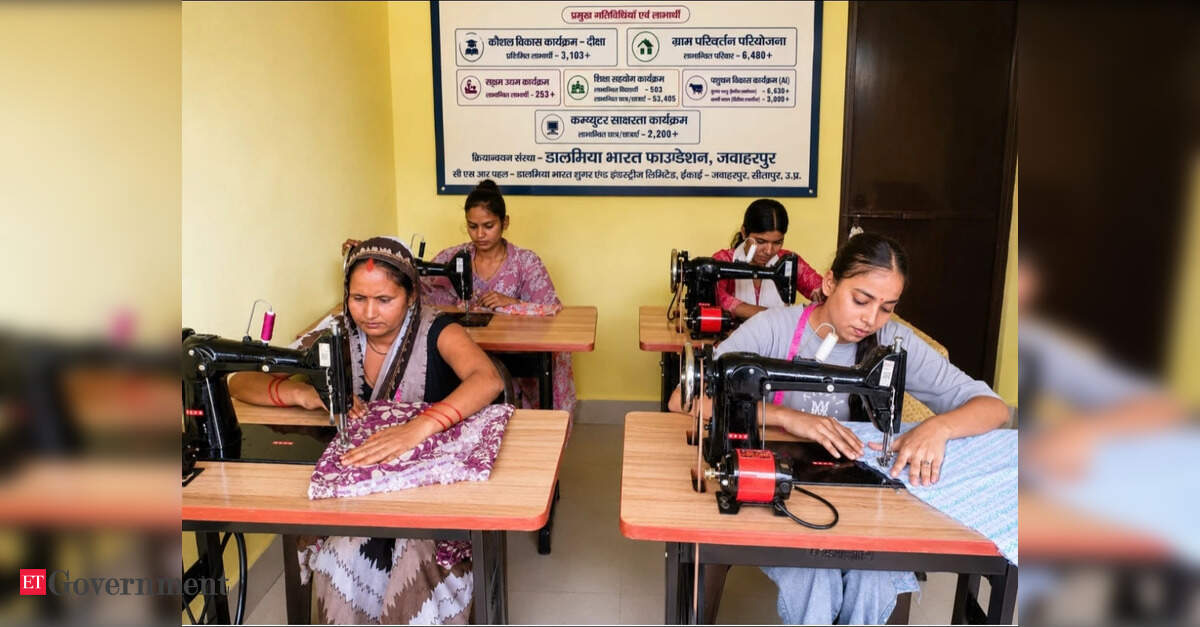 Dalmia Bharat Foundation launches rural women skilling initiative in Uttar Pradesh