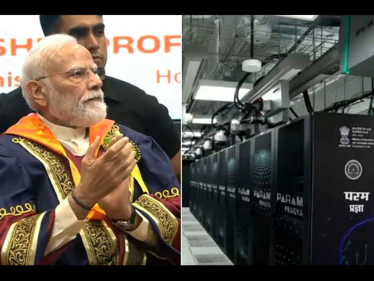 PM Modi inaugurates AI-powered Param Pragya supercomputing facility at IIT Delhi