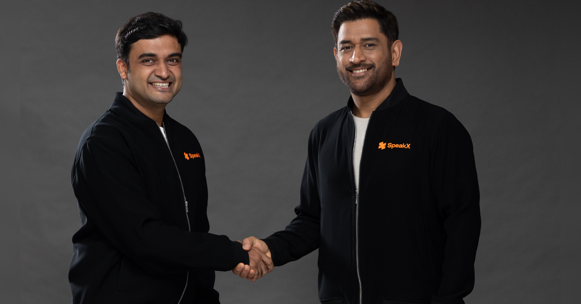 MS Dhoni backs AI-based English learning platform SpeakX