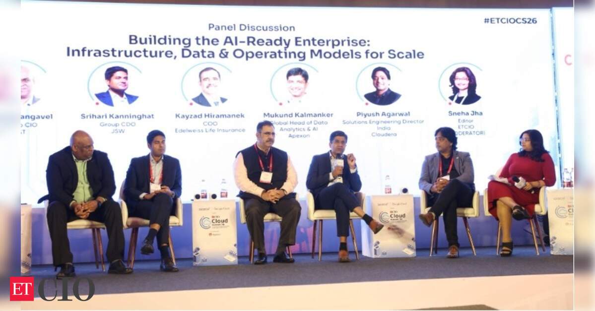 Panel discussion: Building the AI-ready enterprise: Infrastructure, data & operating models for scale - ET CIO