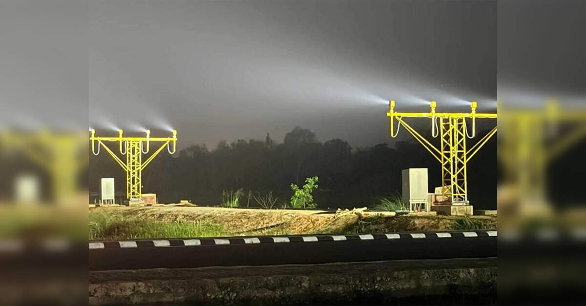 Guwahati airport commissions 570 metre approach lighting system to improve low-visibility ops