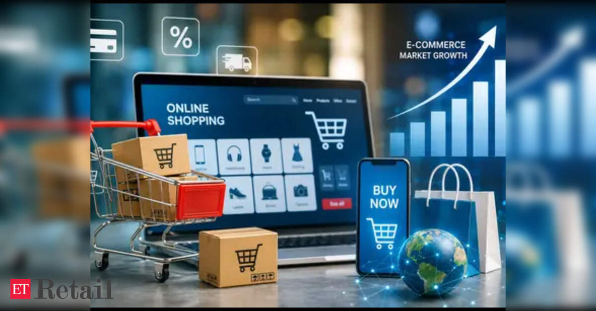 Image for India's e-commerce market to hit USD 345 bn by 2030; dark stores to triple