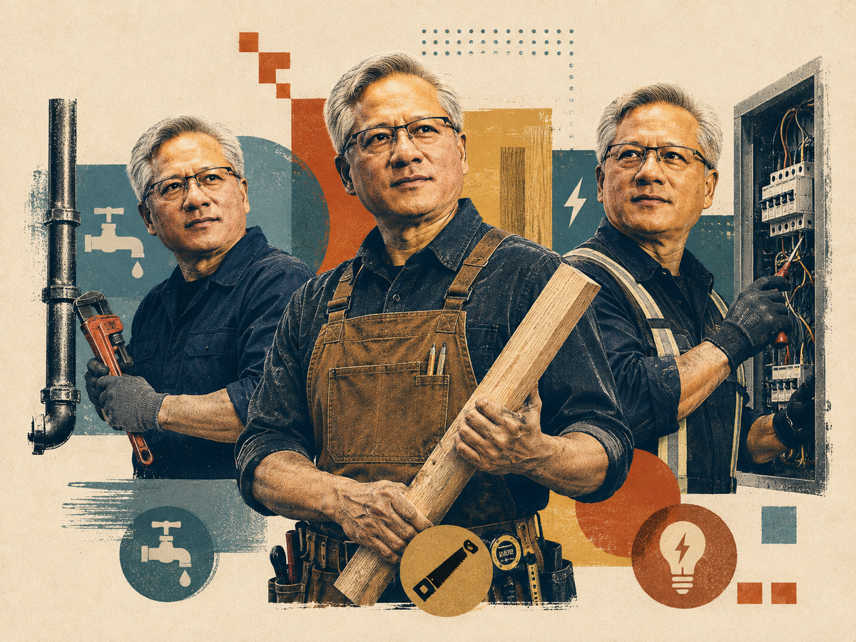 AI effect? Demand for plumbers, carpenters and electricians to rise, says Nvidia CEO Jensen Huang
