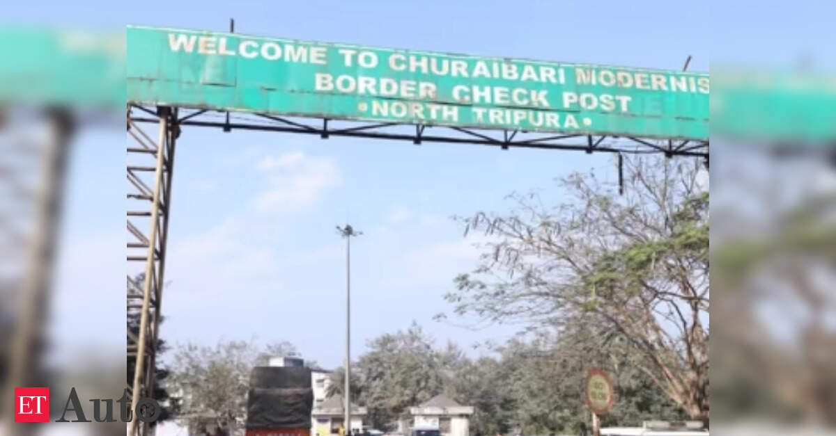 Tripura plans vehicle scanning system at Assam border check post
