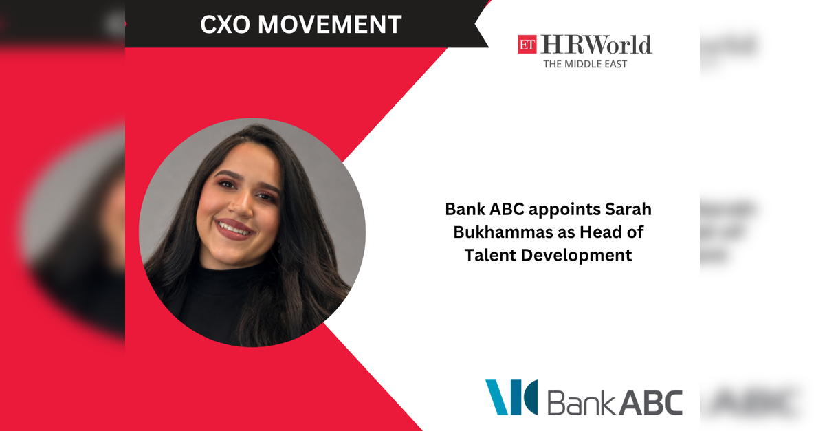 Bank ABC Promotes Sarah Bukhammas to Head of Talent Development ...