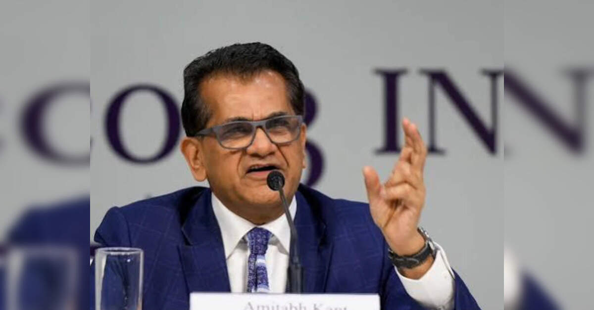 Amitabh Kant calls for SLR cut to boost manufacturing credit