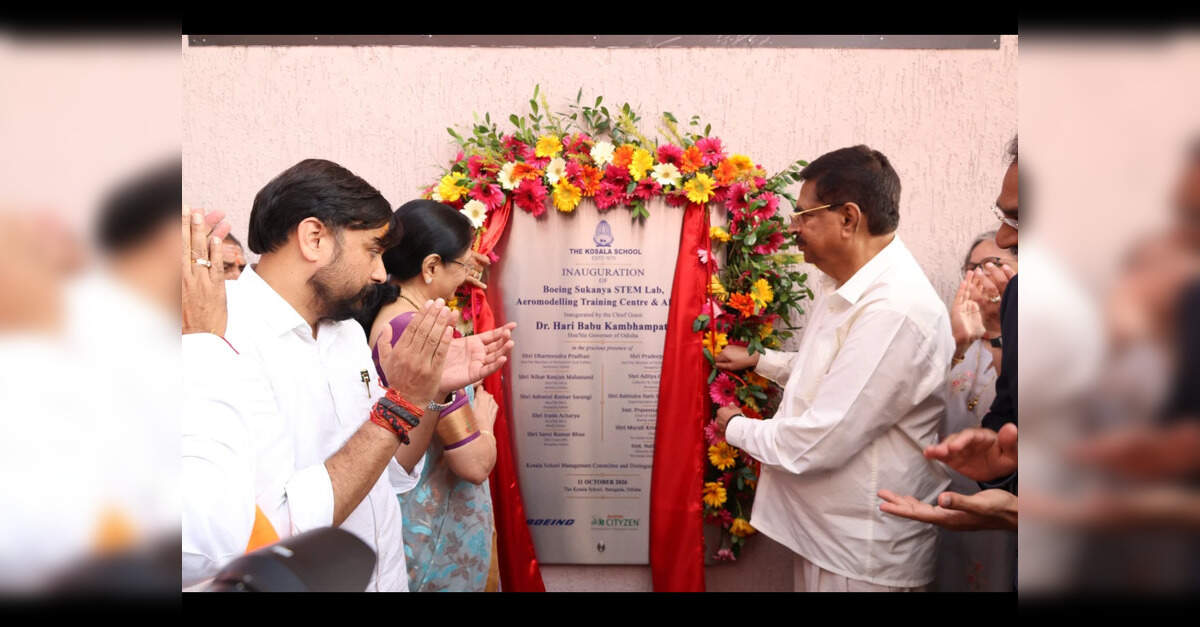 Odisha Governor Launches Boeing-Backed STEM and Aeromodeling Center to ...