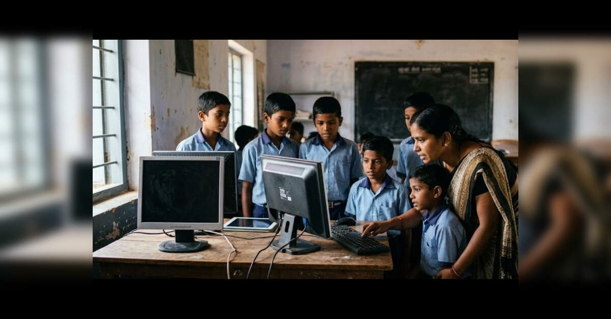 48% of Karnataka schools lack internet access despite AI education push