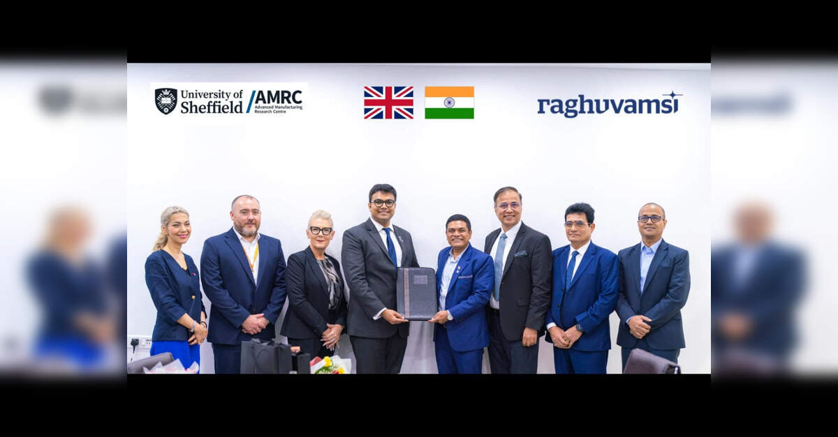 Raghu Vamsi Group partners University of Sheffield AMRC to expand aerospace manufacturing