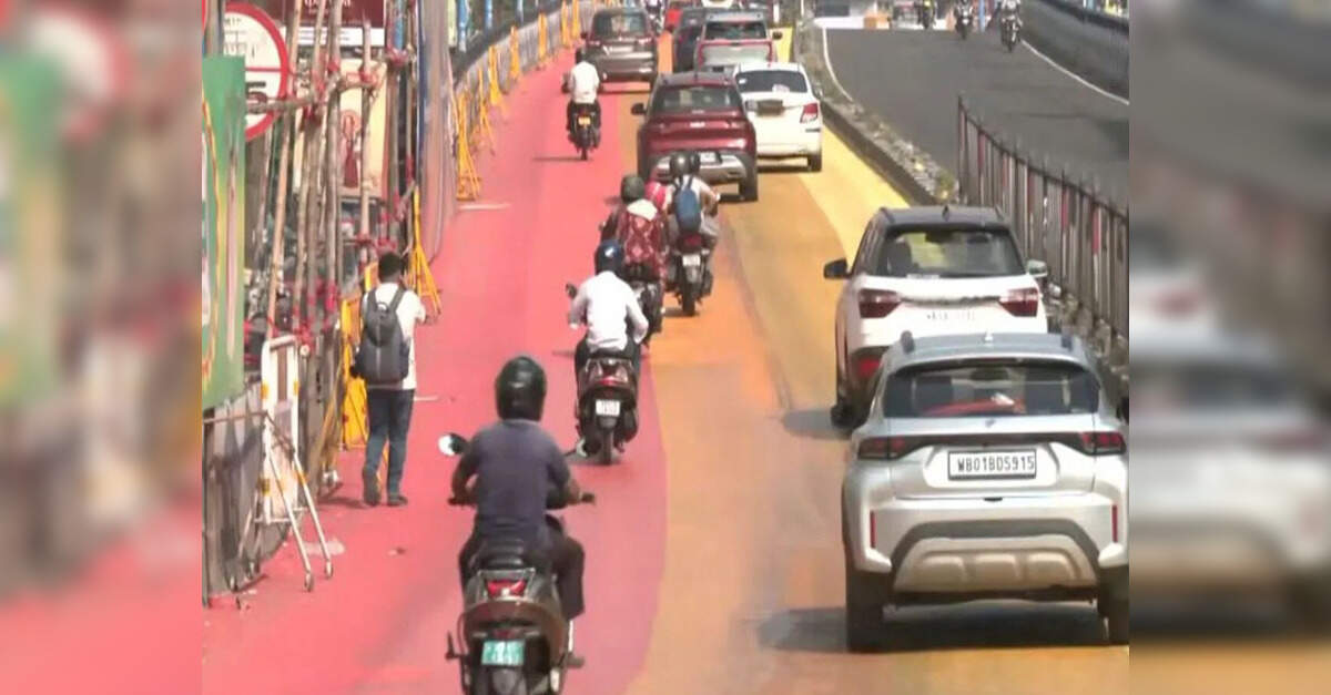 Kolkata's Rainbow Roads Prompt Urgent Safety Measures After Bikers Skid ...