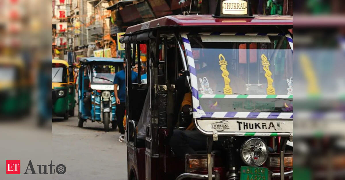 Delhi Government Proposes 2.5 Lakh E-Rickshaw Cap to Combat Traffic and ...