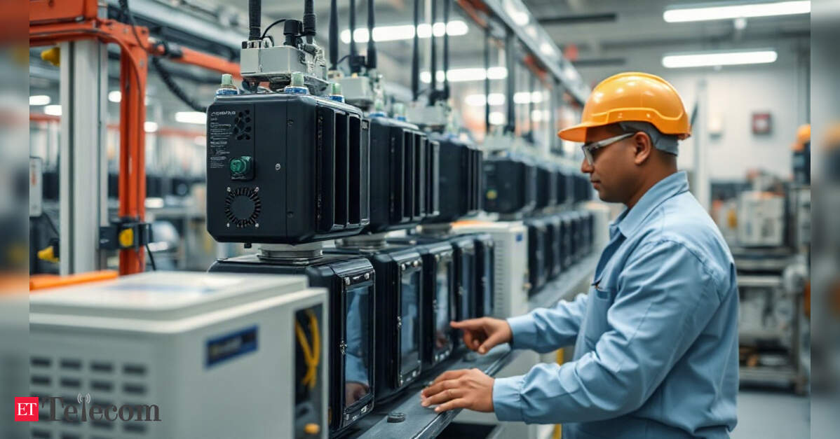 India's telecom gear market to double to $50 billion by FY32: Report ...