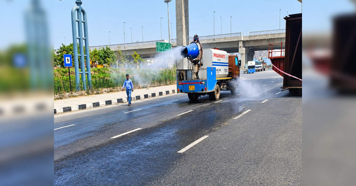NHAI Dust Pollution Control Measures: NHAI Implements Aggressive Dust ...
