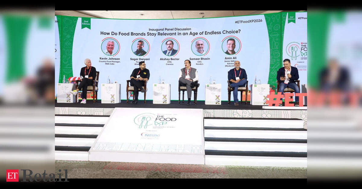 Consistency, localisation and consumer trust key to food brands staying relevant: Industry leaders at ET FoodXP 2026