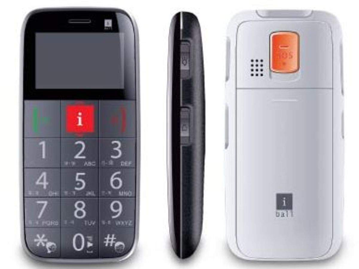 iball mobile phone for senior citizens