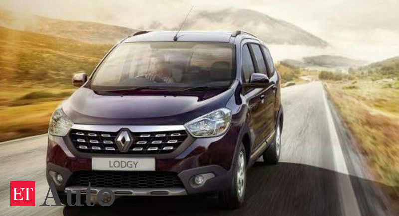Renault Launches Crossover Mpv Lodgy Premium Priced At Rs 11 99 Lakh Auto News Et Auto