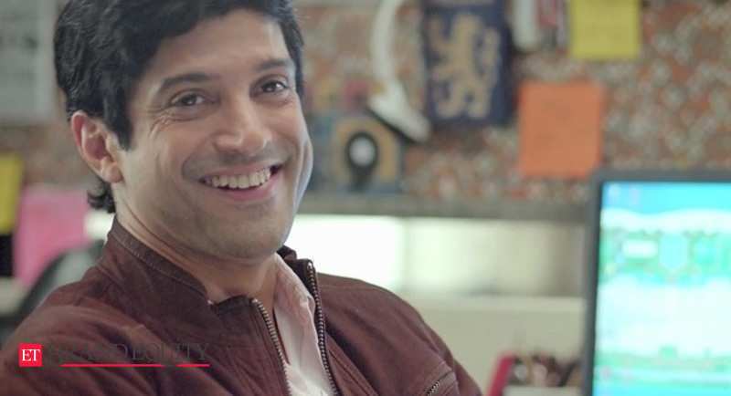 Farhan Akhtar Is Always Fresh Always On In Park Avenue S New Ad Marketing Advertising News Et Brandequity