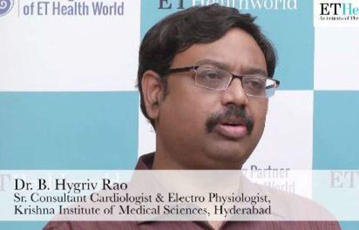 Interview Dr B Hygriv Rao Sr Consultant Cardiologist Electrophysiologist Krishna Institute Of Medical Sciences Hyderabad Health News Et Healthworld