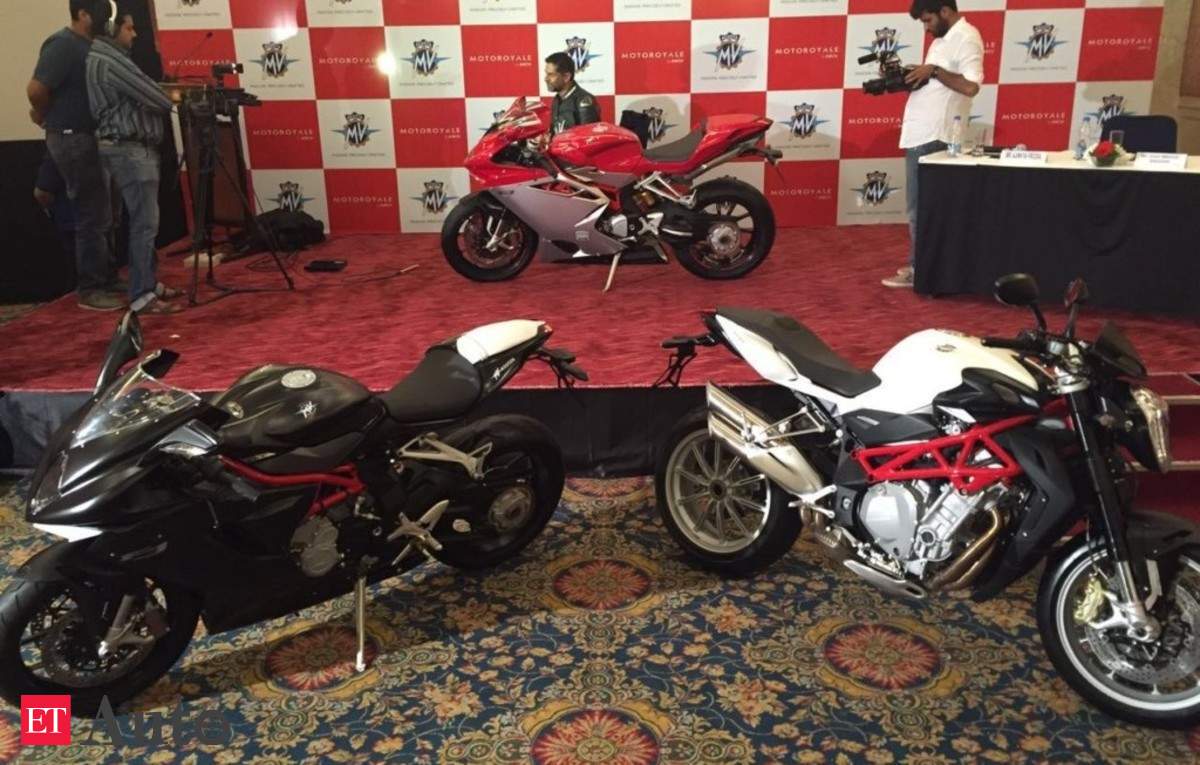 MV Agusta enters India with Kinetic Group; launches 3 super luxury sports  bikes, ET Auto