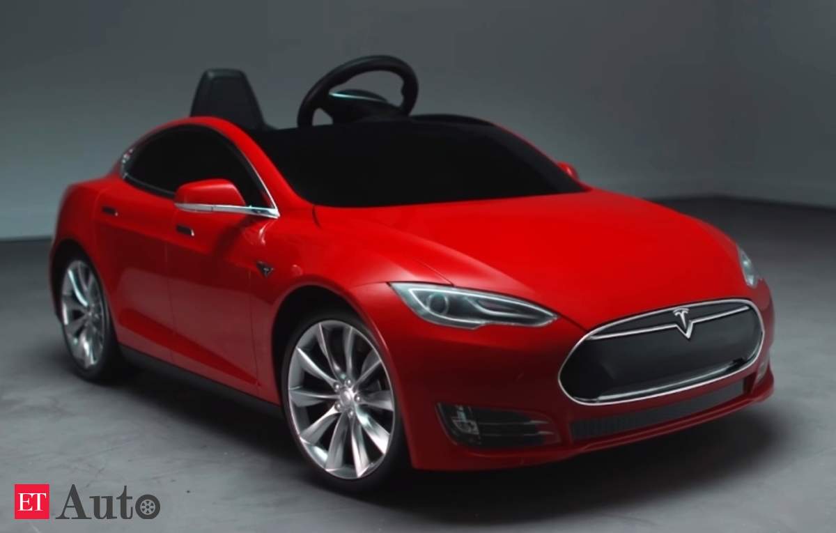 Tesla Model S for Kids Car Cover