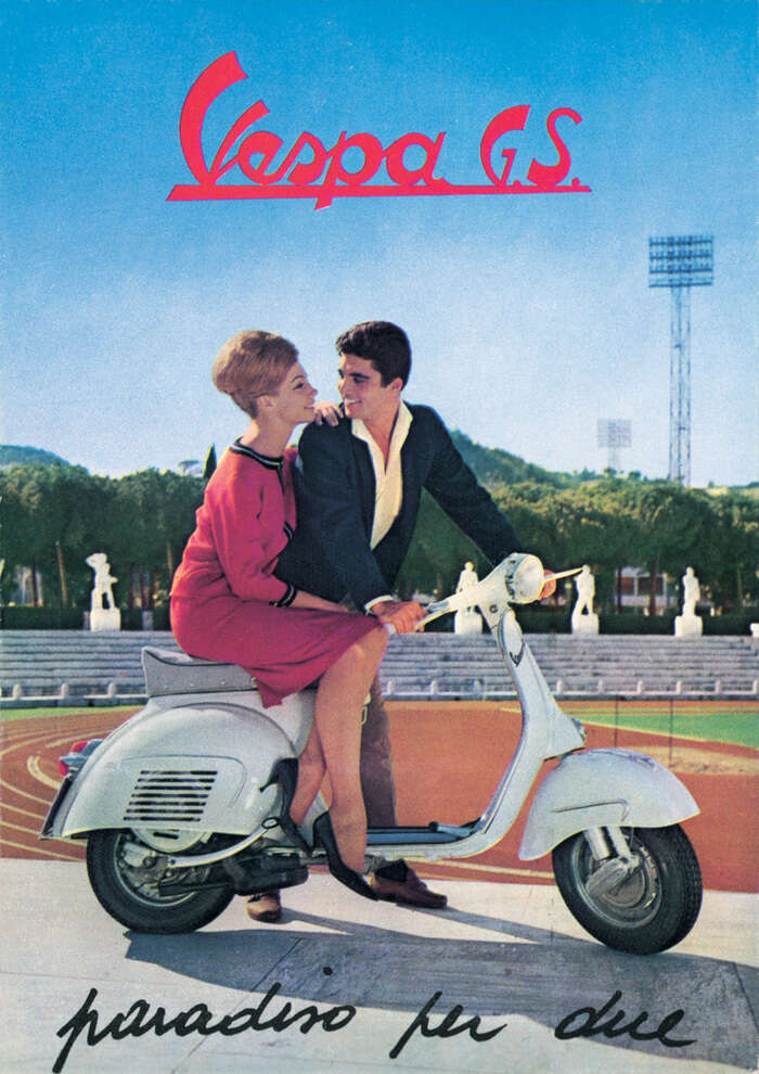 Vintage Vespa: Its advertising journey - Vespa GS | ET BrandEquity