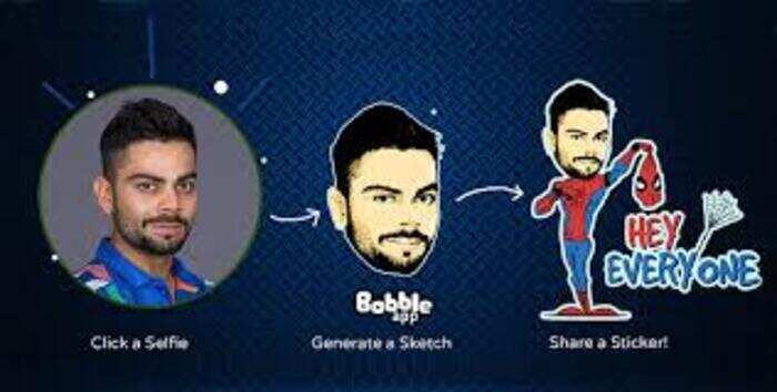bobble stickers app