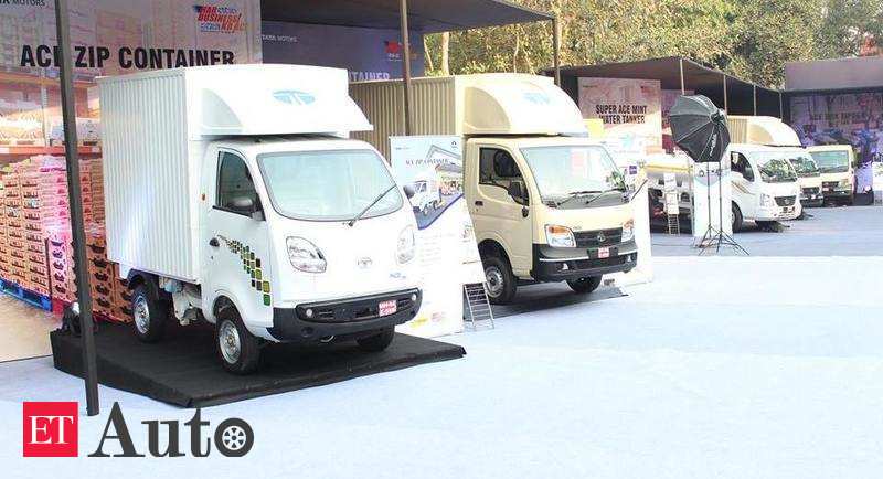 Tata Motors Tata Motors Hosts Small Commercial Vehicle Application Expo Auto News Et Auto
