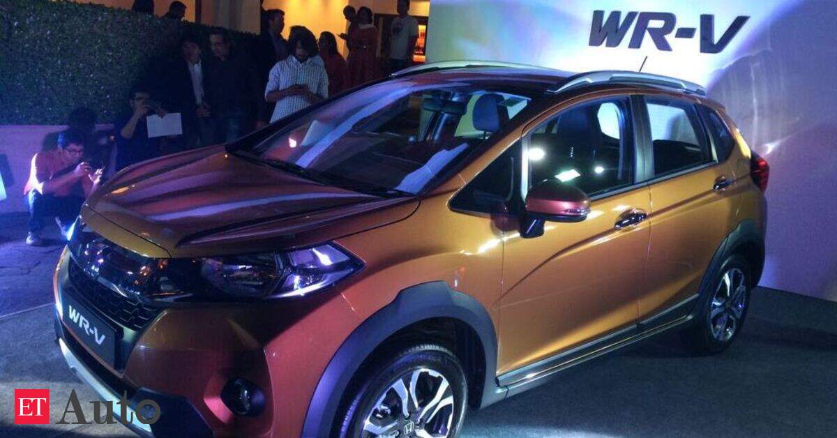 Honda Wrv Price Honda Wr V Launched In India Prices Start At Rs 7 75 Lakh Auto News Et Auto