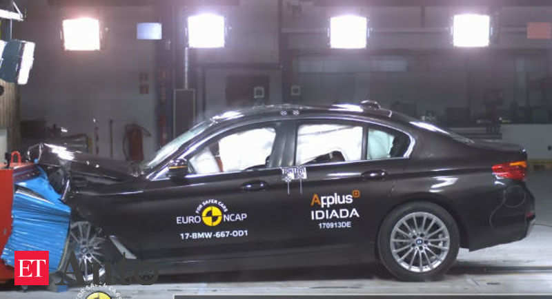 New 7th Gen Bmw 5 Series Gets 5 Star Rating By Euro Ncap Safety Test